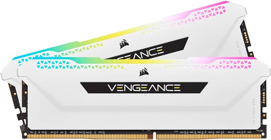 RAM DDR4 CORSAIR VENGEANCE PRO SL 16GB 3200 MHZ ARGB WHITE